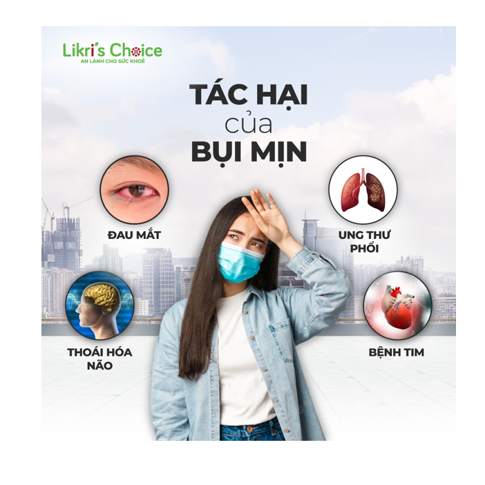 Giải pháp phòng chống độc tố từ bụi mịn & sương mù giúp cải thiện & nâng cao sức khỏe toàn diện